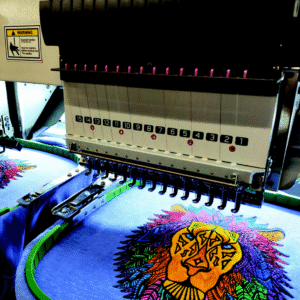 15 needle machine